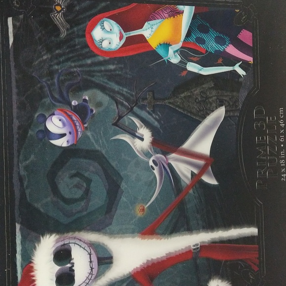 NEW/SEALED 3D Puzzle Disney/Tim Burton “The Nightmare Before Christmas” - Picture 5 of 7